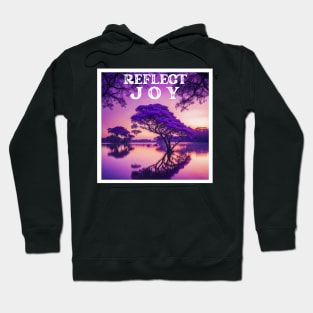 Reflect Joy Serene Jacaranda Sunset Hoodie